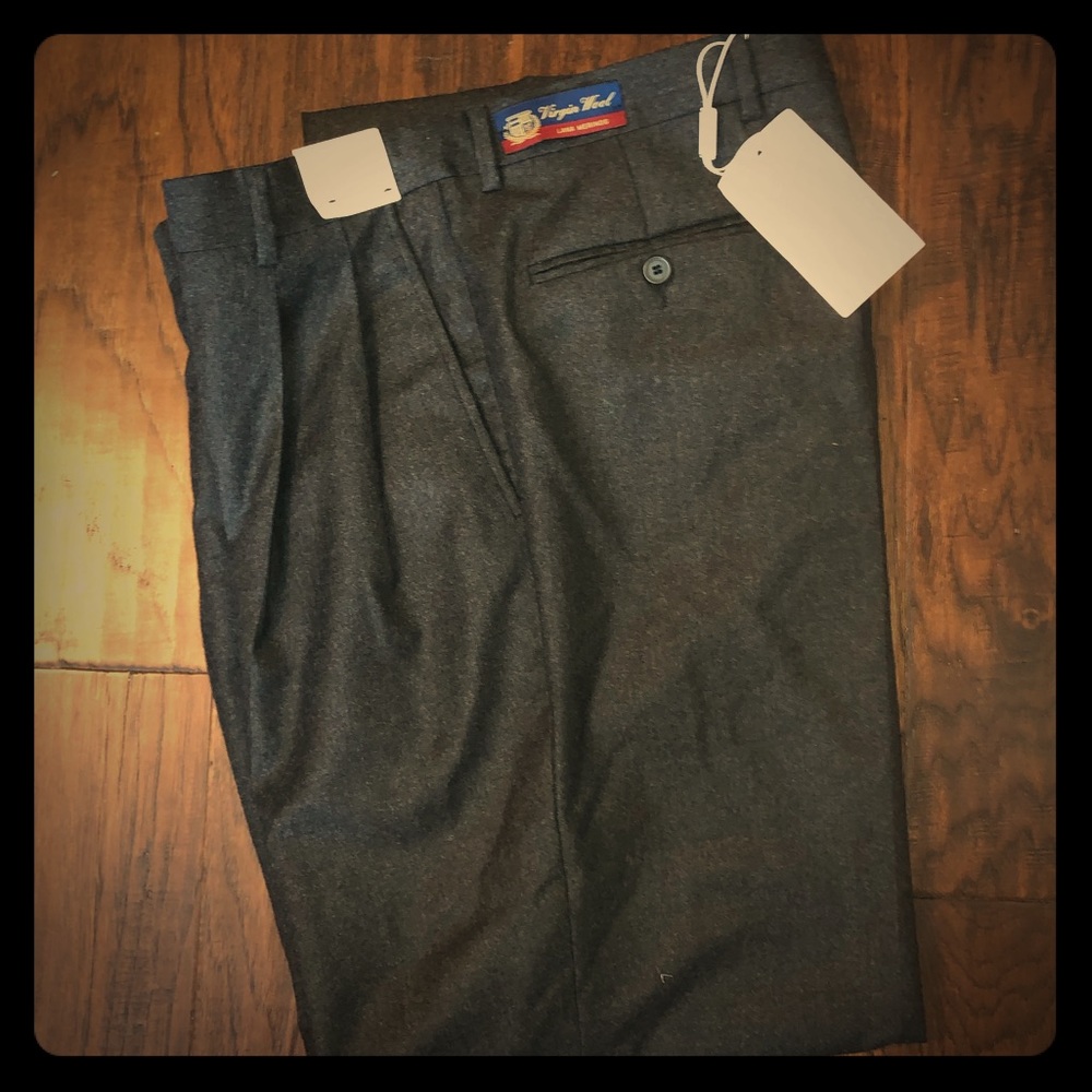 Giorgio Cavalli Men’s Gray Wool Pants size 36/30